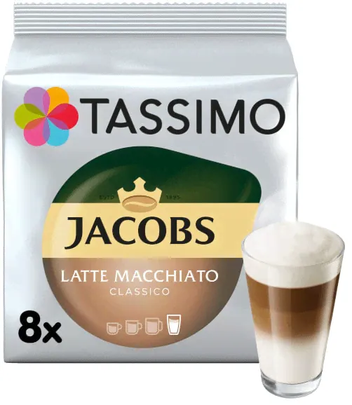 Кофе Jacobs Tassimo Latte Macchiato Classico Т-диски 264г-1