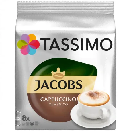 Капсулы кофе Tassimo Cappuccino 8 шт.