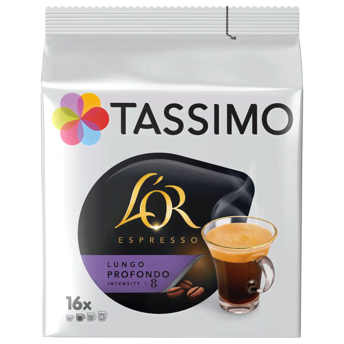 Кофе в капсулах Tassimo L OR Lungo Profundo