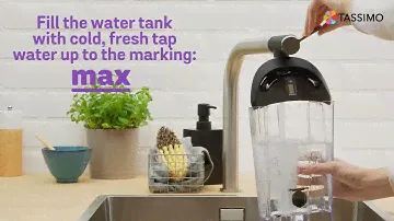 TASSIMO coffee machine My Way 2 - Setting up your new machine