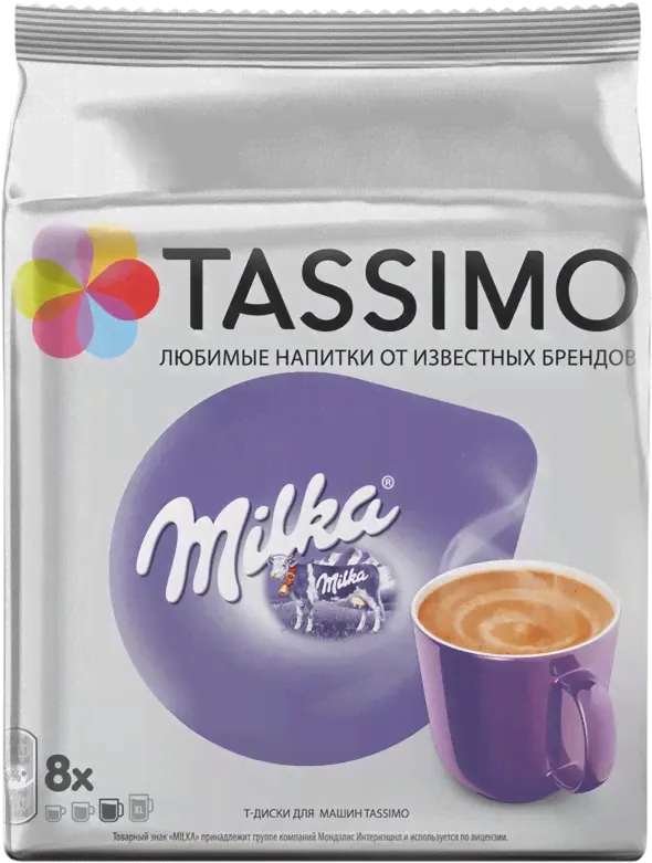 Кофе Tassimo Milka Какао Т-диски 8шт