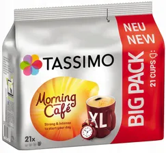 Капсулы TASSIMO Jacobs Morning Cafe XL 21 шт.