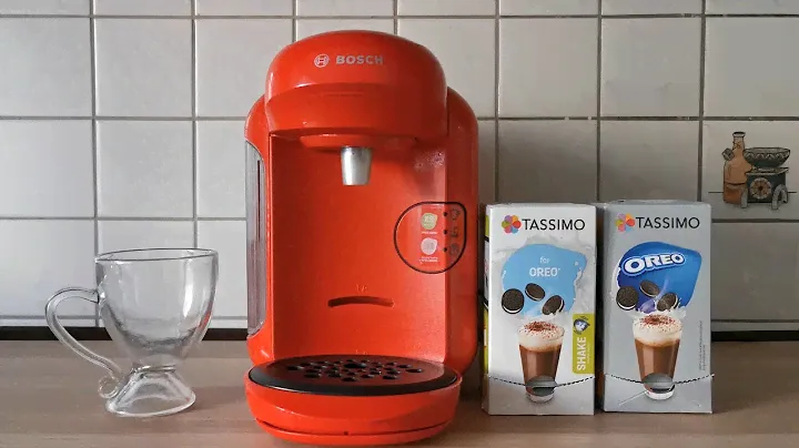 Bosch Tassimo Coffee Machine - Making a Tassimo Oreo