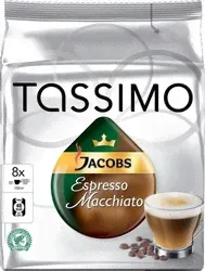 Кофе в капсулах Tassimo Jacobs Espresso Macchiato