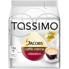 Jacobs Tassimo Caffè Crema Classico 112g, 16 Stück