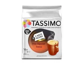 Кофе в капсулах Carte Noire Petit-Dejeuner Intense, 16 капсул для кофемашин Tassimo (Тассимо)