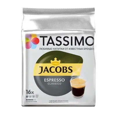 Кофе в капсулах Tassimo Espresso 16 порций