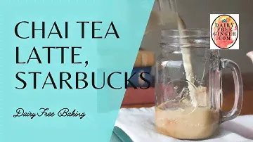 Чай, латте, рецепт Starbucks, без молочных продуктов, веганский