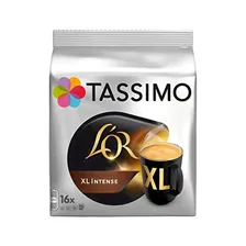 Интенсивные кофейные капсулы Tassimo L'OR XL - 136 г