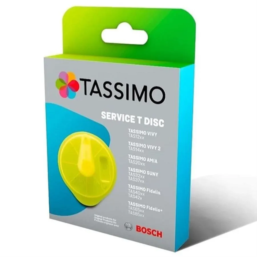 Bosch 17001490 Сервисный Т-диск для приборов TASSIMO, желтый-0