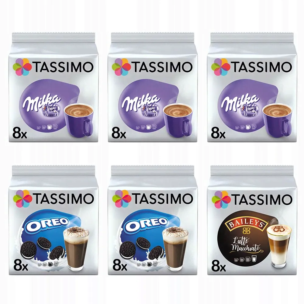 Капсулы Tassimo Мила, Oreo, Baileys, 48 напитков