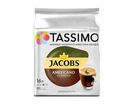 Кофе в капсулах Jacobs Americano Classico, 16 капсул для кофемашин Tassimo (Тассимо)