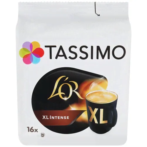 Кофе Tassimo L'or XL Intense молотый 136г-0