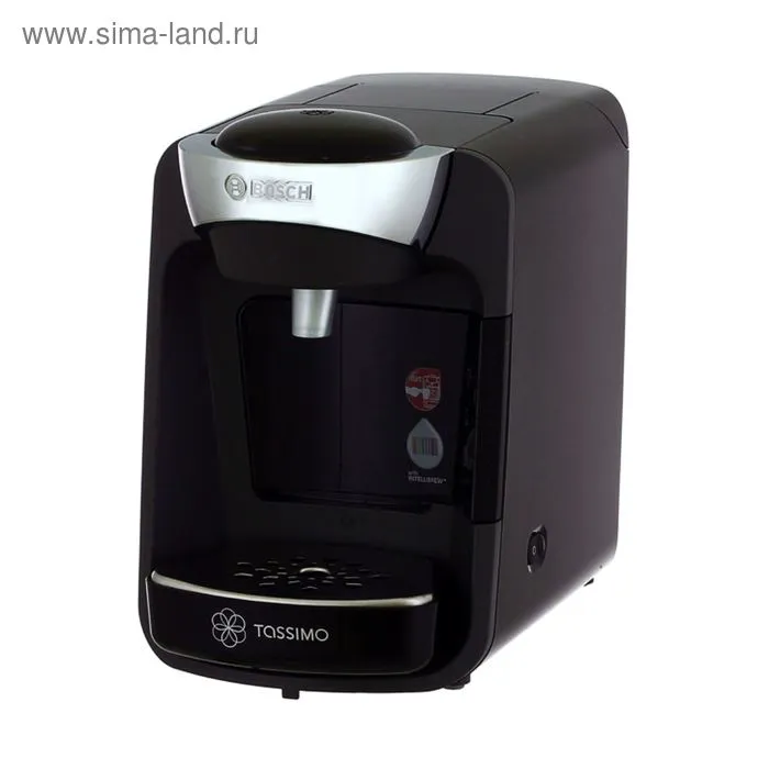 Кофемашина Bosch Tassimo TAS 3202, капсульная, 1300 Вт, 0.8 л, чёрная