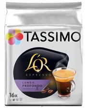 Кофе в капсулах Tassimo L'or Espresso Lungo Profondo, 16 шт., L'or Espresso Lungo Profondo