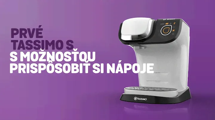Tassimo My Way prispôsobenie nápoje
