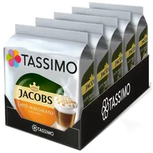 Кофе в капсулах Tassimo Jacobs Latte Macchiato Caramel, 8 порций