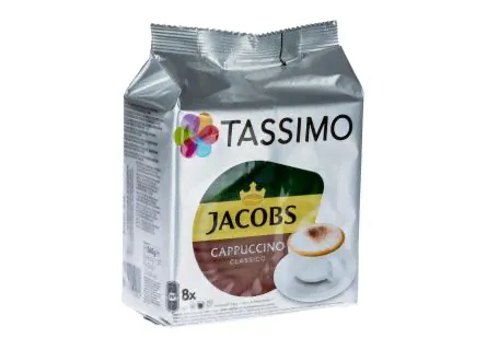 Капсулы Tassimo Jacobs Cappuccino 8шт