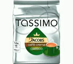 Капсулы T-диски TASSIMO Jacobs Caffe Crema (Якобс Кафе Крема)