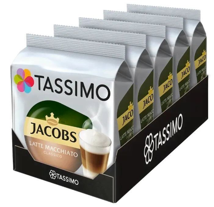 Набор кофе в капсулах Tassimo Latte Macchiato Classico (40 капс.)-0