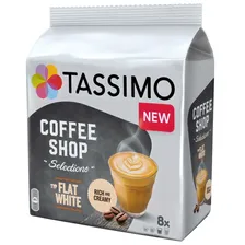 Кофе Tassimo Coffee Shop Selections Flat White в капсулах 8 шт