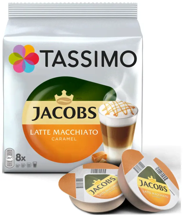 Кофе капсульный Tassimo Латте Макиато Карамель