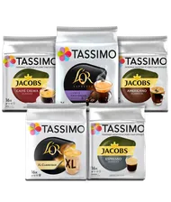 Набор кофе в капсулах Tassimo "Черный кофе" (80 капсул)