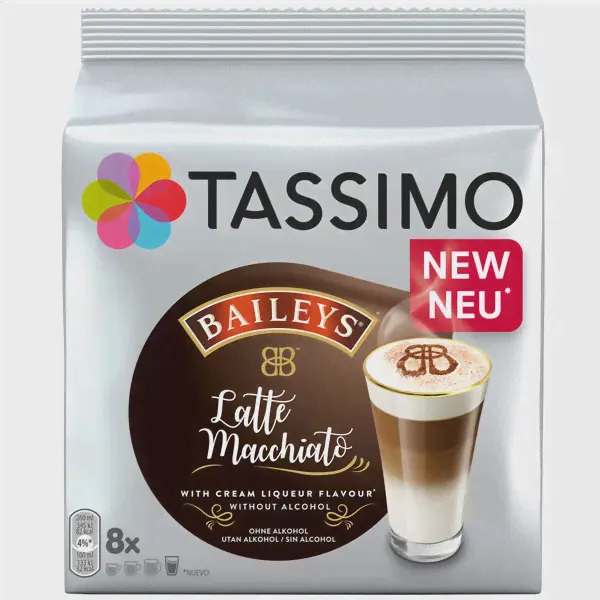 Кофе в капсулах Tassimo Baileys Латте Макиато