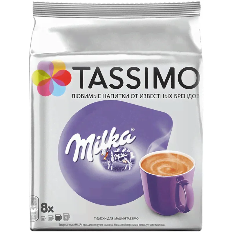 Напиток Tassimo Milka растворимый с какао, 240г-0