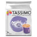 Какао в капсулах JACOBS "Milka" для кофемашин Tassimo, 8 порций, 8052280 (арт. 620410)