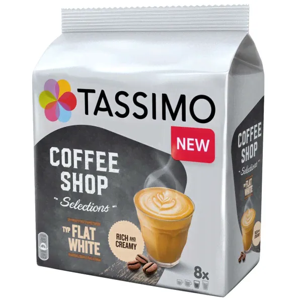 Кофе Tassimo Coffee Shop Selections Flat White в капсулах 8 шт
