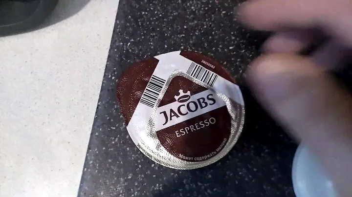 BOSCH Tassimo makes Latte Macchiato Caramel