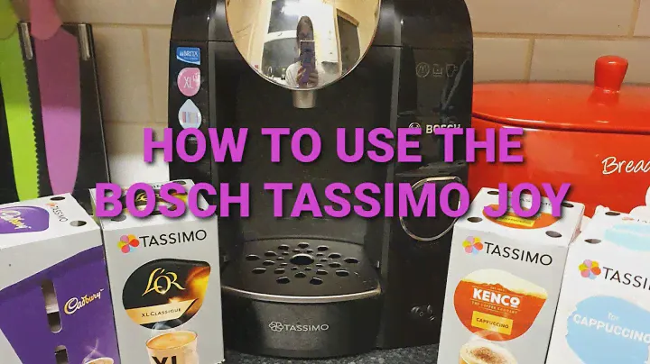 BOSCH TASSIMO JOY/Как чистить и использовать фильтр/Я приготовила свой первый горячий напиток