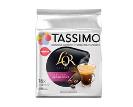 Кофе в капсулах L`OR Cafe Long Aromatique, 16 капсул для кофемашин Tassimo (Тассимо)
