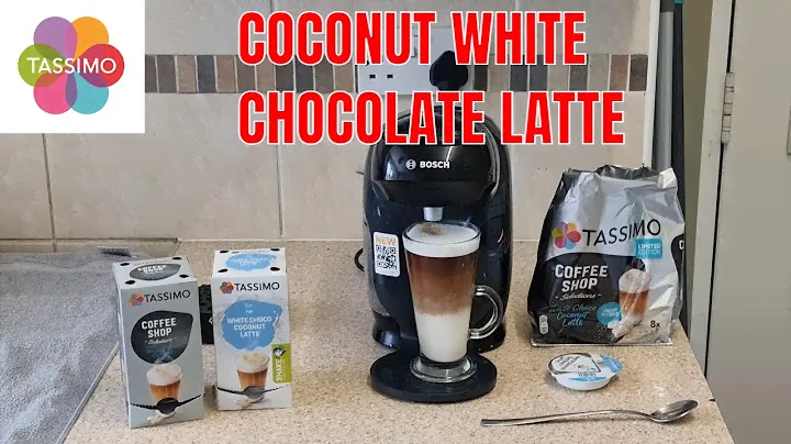 TASSIMO COCONUT WHITE CHOCOLATE LATTE LIMITED EDITION
