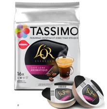 Кофе в капсулах Tassimo L’or Espresso Cafe Long Aromatique, 16 порций