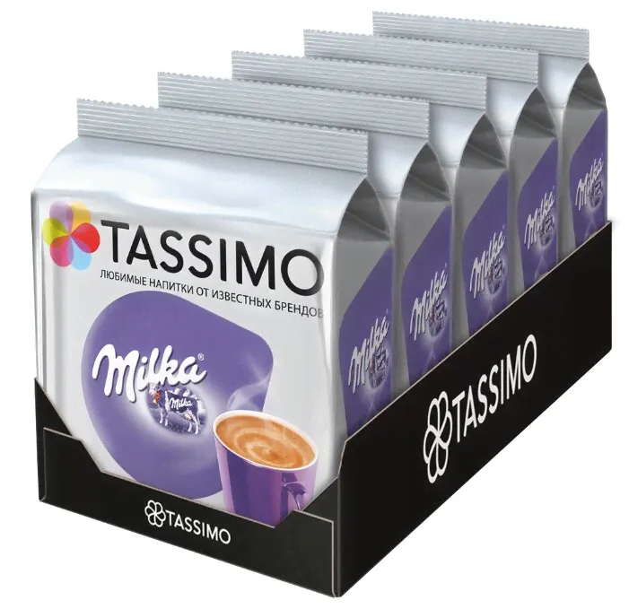 Набор кофе в капсулах Tassimo Milka (40 капс.)-4