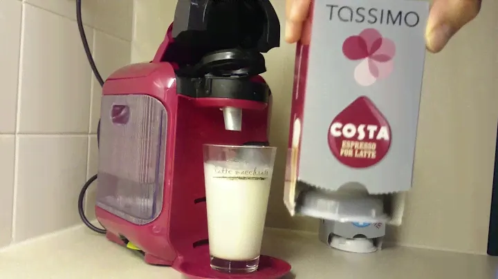 COSTA LATTE MACCHIATO BY TASSIMO T- Disc AT HOME