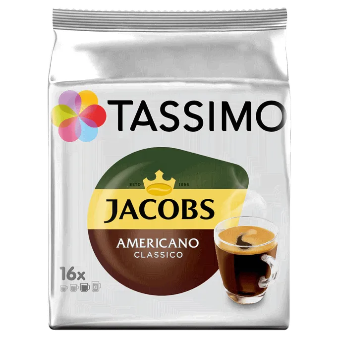 Кофе Tassimo Jacobs Americano Classico в капсулах 132,8 г
