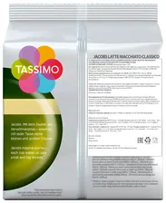 Кофе в капсулах с жидким молоком Tassimo Jacobs Latte Macchiato Classico (8 капс.)