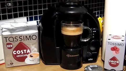 Costa at Home - Кофе Американо - Tassimo T-Disc, приготовленный в моей кофемашине Braun