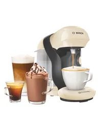 Капсульная кофемашина BOSCH Tassimo Style TAS1107, 0.7 л, 1400 Вт, кремовая