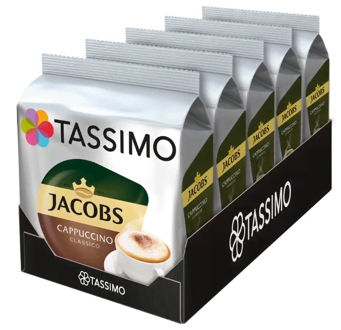 Набор кофе в капсулах Tassimo Cappuccino (40 капс.)-2