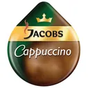 Капсулы для кофемашин TASSIMO JACOBS "Cappuccino", натуральный кофе 8 шт. х 8 г, молочные капсулы 8