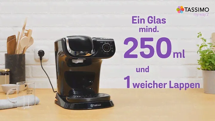 TASSIMO my way 2 Reinigung | Bosch