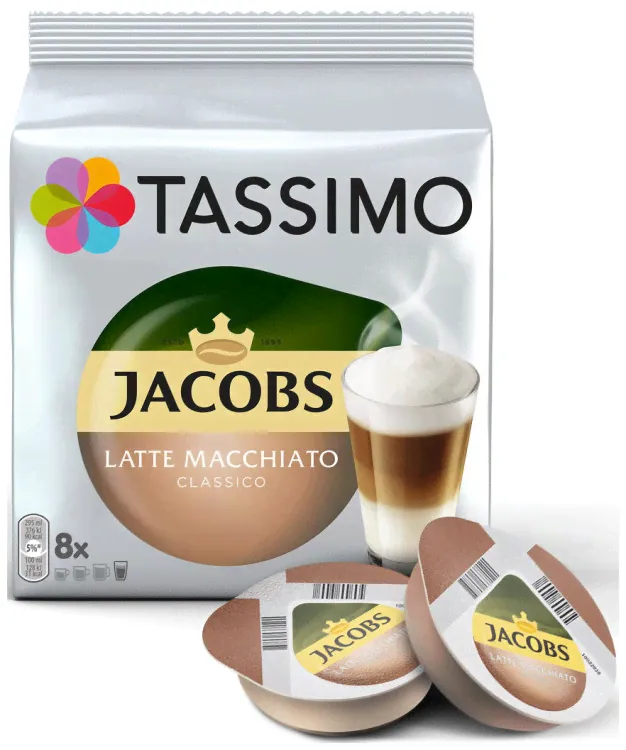 Кофе капсульный Tassimo Латте Макиато Классико