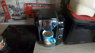 Как сделать кофе на кофемашинки  bosch tassimo