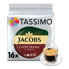 Кофе Tassimo Jacobs Caffe Crema Classico в капсулах 7 г х 16 шт