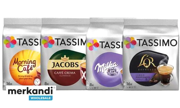 Капсульные упаковки для кофе Tassimo - конкурентоспособные цены на оптовые заказы