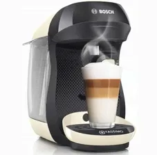 Bosch Капсульная кофемашина Bosch Tassimo Happy TAS1007 1400 Вт, бежевый кофеварки и кофемашины